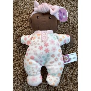 Gigglescape Soft Plush Floral Pajamas Doll (NWT) 8"